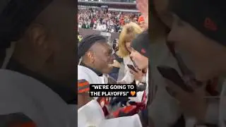 David Njoku made this young Browns fan’s night 🙌