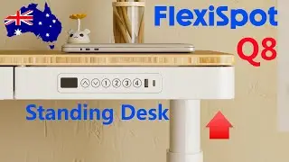 FlexiSpot Q8: The Ultimate Bamboo Desk Experience | Seamless Work Meets Innovation