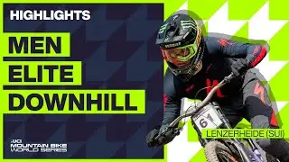 Lenzerheide - Men Elite DHI Highlights | 2023 UCI MTB World Cup