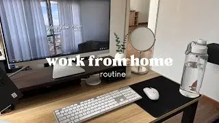 Work From Home Routine | afternoon shift 2pm - 11pm