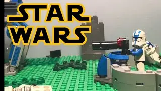 LEGO Star Wars: The Clone Wars Battle of Dantooine Stop-Motion