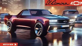 You’ll Be Surprised! 2025 Chevrolet El Camino Pickup Is Here...