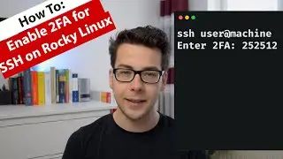 How to Enable 2FA for SSH Logins on Rocky Linux, CentOS or RHEL