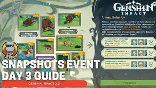 Snaphots Event Day 3 Guide - Genshin Impact 3.0