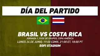 Brasil vs Costa Rica, frente a frente: Copa Am��rica 2024