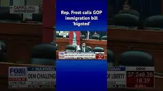 Florida Democrat challenges GOP to remove Statue of Liberty in protest of immigration bill #shorts