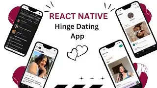 🔴 Let's build a Full Stack Hinge Dating App with REACT NATIVE using Amazon AWS | Socket IO