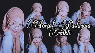 TUTORIAL HIJAB PASHMINA CRINKLE | Gampang banget