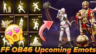 FREEFIRE: Upcoming All New Emotes😍 | Free Fire New Free Emote | Free Fire New Event Today