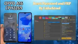 OPPO A16 CPH2269 Reset Password And FRP By Unlock Tool