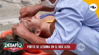 Desafío The Box 2022: Porto se lesiona en el Desafío The Box y es retirada de la prueba