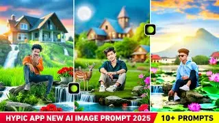 Top 10 Hypic app new ai image prompt 2025 | Hypic app background change | Hypic photo editor