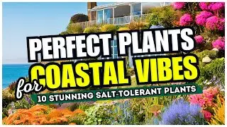 😱 Top 10 Stunning Salt-Tolerant Plants for Your Garden 🌴 Perfect Plants for Coastal Vibes! 🌼