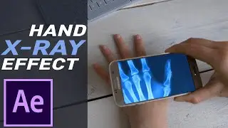 Hand X RAY SCANNER Effect - After Effects Tutorial