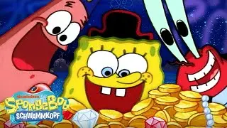 SpongeBobs GRÖSSTE Schatzsuchen! | 40-Minuten-Compilation | SpongeBob Schwammkopf