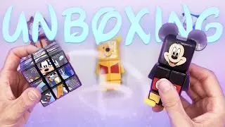 Unboxing All the Cubes I Got At Disney!