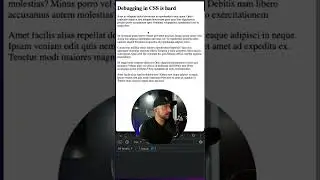 Debugging CSS is HARD 😡 #shorts