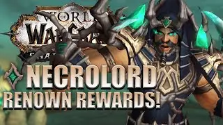 Necrolord Renown REWARDS! Mounts/Transmog/Pets/Titles & More | Shadowlands