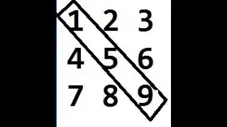 38. Find Sum Of Diagonal in 3x3 Matrix