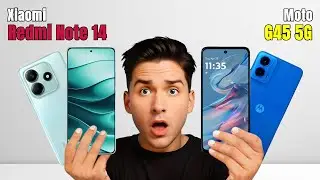 Xiaomi Redmi Note 14 Vs Moto G45 || Full Comparison ? Which one is Best?