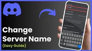 How to Change Server Name on Discord Mobile! (Easy)