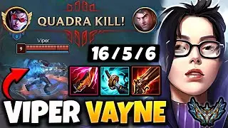 Vayne vs Zeri ADC [ HLE Viper ] Patch 14.5 Korea Challenger ✅