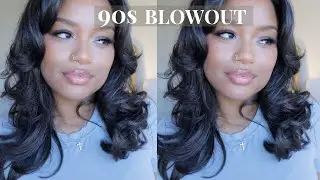 HOW TO: 90s blow out on natural hair