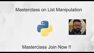 List Manipulation Master Class Part 2 | Python Basics