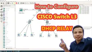 How to Configure DHCP Relay on CISCO Switch Layer 3