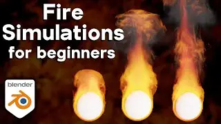 Fire Simulations for Beginners 🔥 (Blender Tutorial)