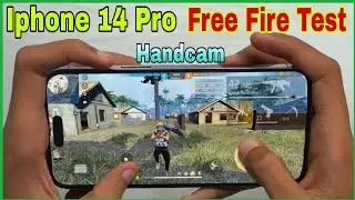 Iphone 14 Pro Free Fire Handcam gameplay Test | Iphone 14 Pro Free Fire gaming Sensitivity Test