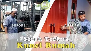 TELAH SELESAI BEDAH RUMAH SYARIFAH SEIHUN YANG TERBAKAR KEMAREN