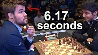 The Fastest Wins In Magnus Carlsen's Career