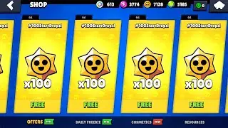 CLAIM GIFTS!!!🔥 100X STARR OPENING 🔥LEGENDARY REWARDS🎁 14 NEW BRAWLERS🔥 BRAWL STARS UPDATE!!!😲