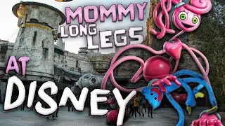 HUGGY WUGGY & MOMMY LONG LEGS Are at  DISNEY WORLD! (Poppy Playtime)