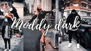 Moody Dark 🖤📸 PRESET GRATIS Para Lightroom / LIGHTROOM Preset tutorial mobile / Lightroom Mobile 🎞