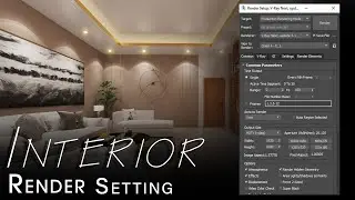 Best Vray Next Render Setting | Interior Living Room 3ds Max 2018 | Render Presets Free Download