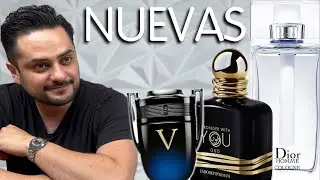 Probando 3 fragancias de hombres nuevas - Perfumes de caballero