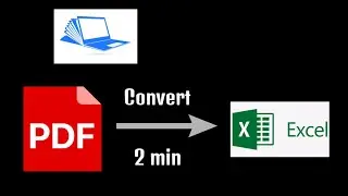 Convert Multiple PDF File Data To an Excel Sheet | pdf to excel | pdf file convert to excel