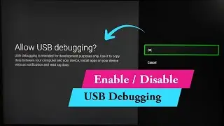 How to Enable USB Debugging Mode in Google Chromecast with Google TV