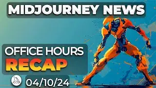 V 6.1? | Midjourney Office Hours Recap April 10th 2024 | Midjourney News