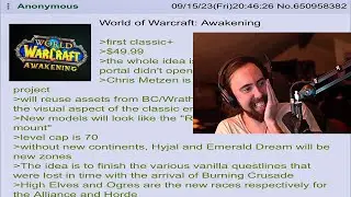 Anon Leaks WoW's Classic+ EXPANSION