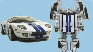 Игрушка Робот Трансформер Happy Well Ford GT / Transformers Robot Cars toy