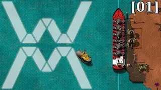 Прохождение Factorio: Freight Forwarding [01] - Остров