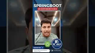 Master Spring Boot & Microservices | 4-Month Online Course with Ashok | Starts 10th July