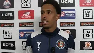 Slough Town 1-0 Weymouth | Leon Chambers-Parillon Interview | 31 August 2024