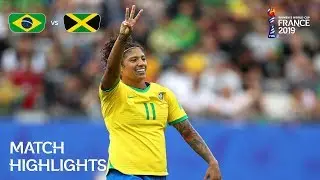 Brazil v Jamaica | FIFA Women’s World Cup France 2019 | Match Highlights