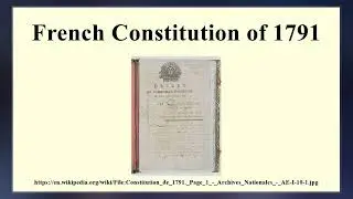 Constitution Of France