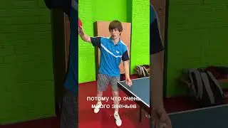 Как подавать с сильным вращением. Техника подачи Lin Yun-Ju.🔥 