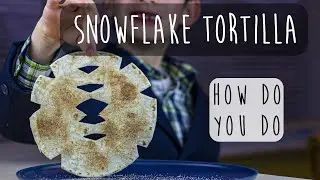 Cinnamon Sugar Snowflake Tortillas